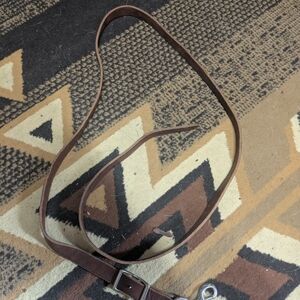 Brown Leather Pet Leash